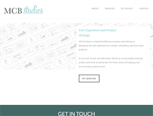 Tablet Screenshot of mcb-studios.com